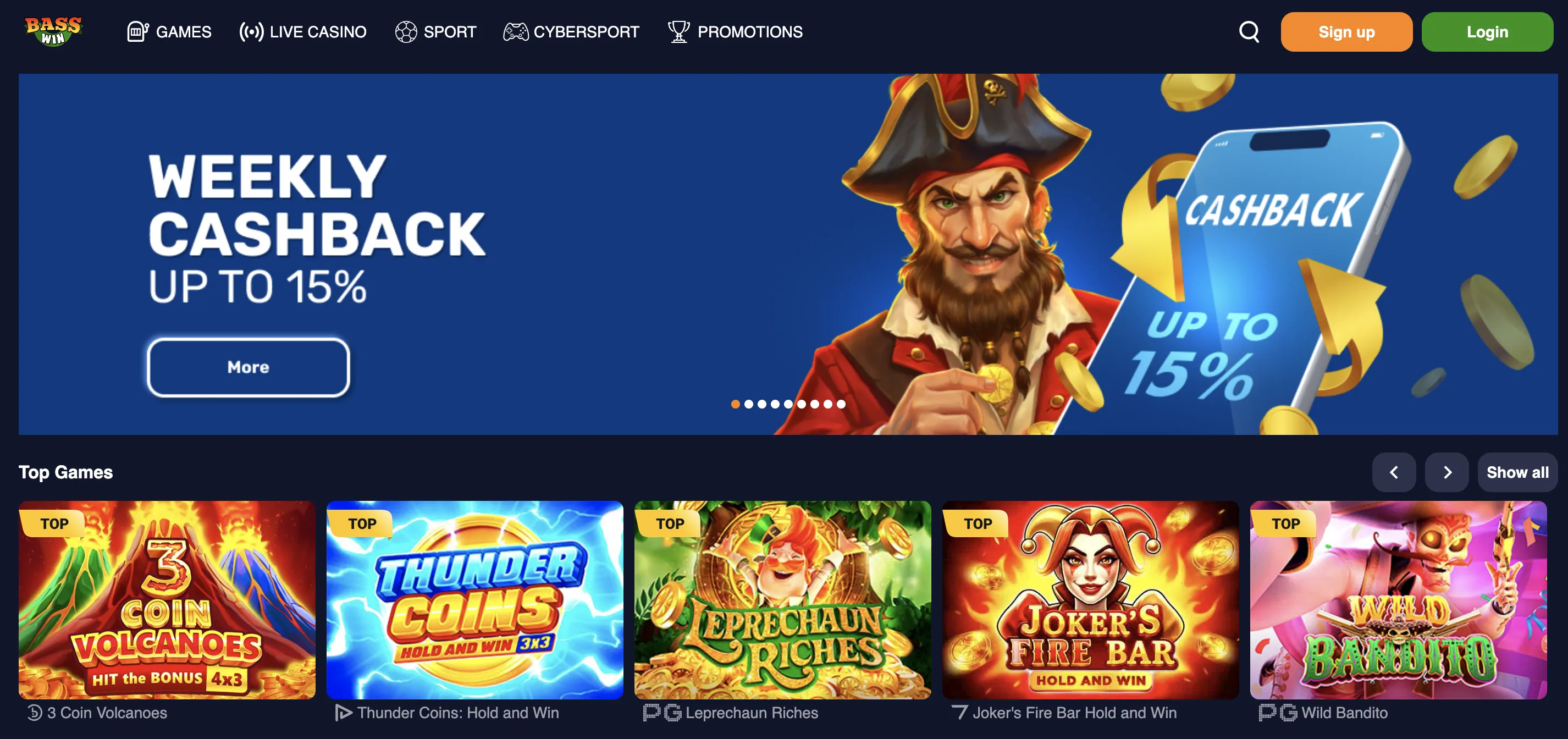 Basswin casino login opens doors to bonuses